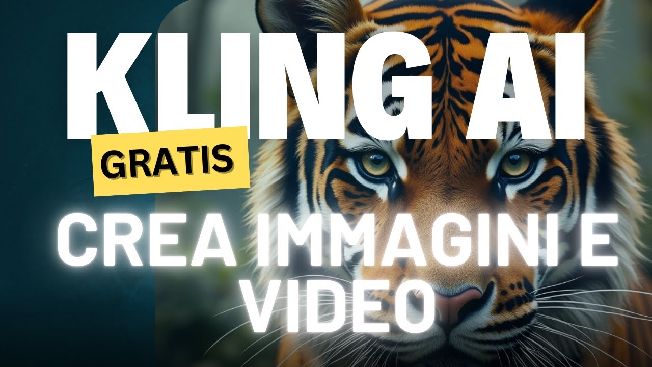 KLING AI - CREA GRATIS IMMAGINI E VIDEO FAVOLOSI IN POCHI MINUTI