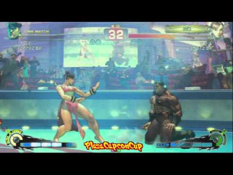 SSF4 AE: TUC (Dictator) vs Y24 (Chun-Li) - Plaza Capcom Cup (Blocks)