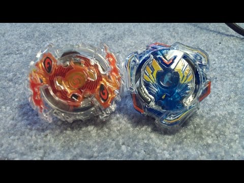 Beyblade Burst: Valkyrie Wing Accel vs Ragnurak Heavy Survive