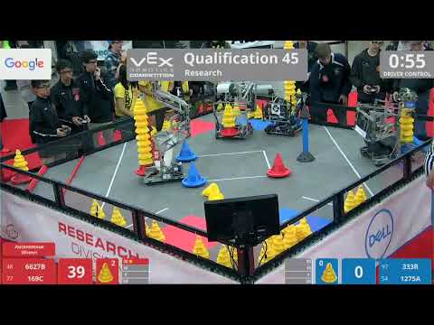 2018 VRC Res Q45 - 6627B 169C vs 333R 1275A - 119 to 86