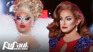 Cynthia Lee Fontaine &amp; Mistress Isabelle Brooks’ Aretha Franklin Lip Sync 💋 RuPaul’s Drag Race