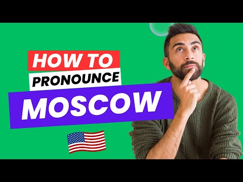 How to Pronounce MOSCOW Correctly in American English | Pronunciation Practice