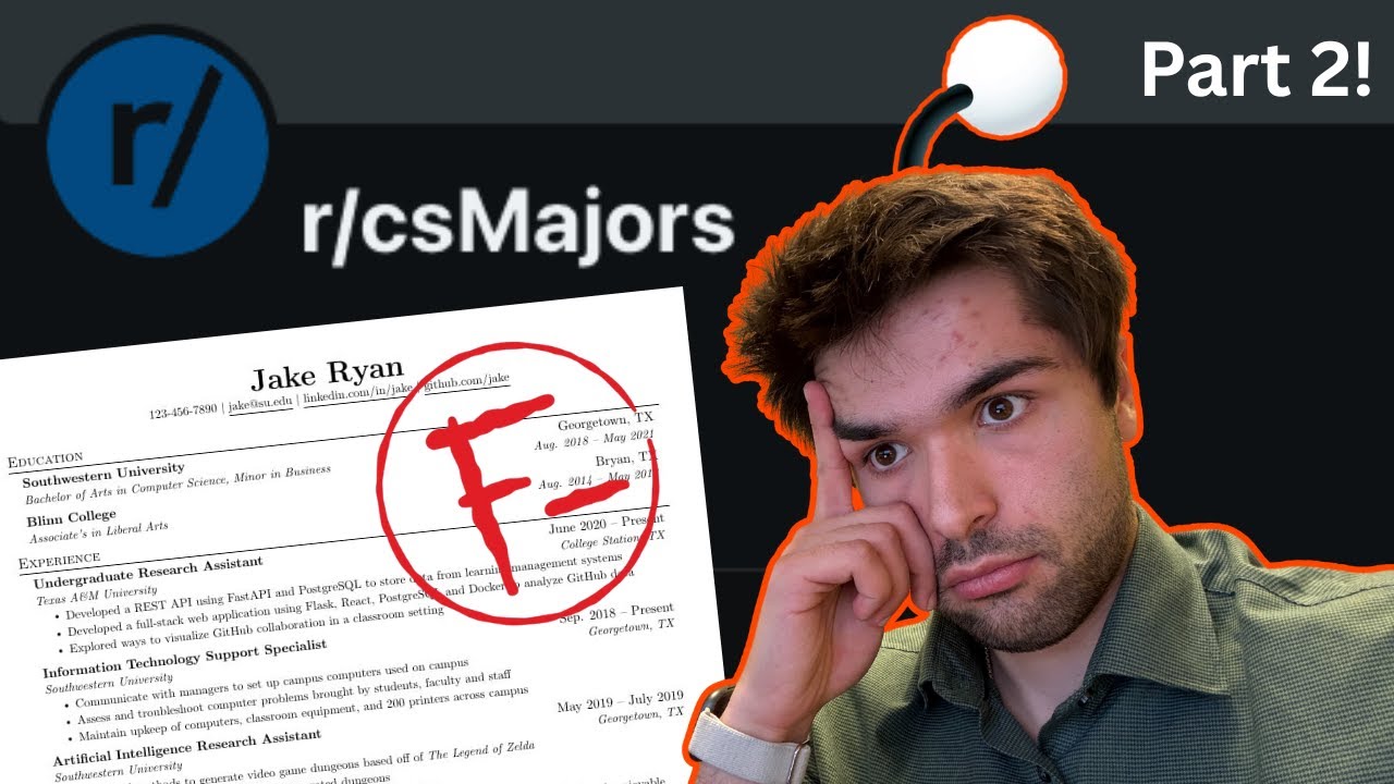 Roasting 6 MORE Resumes on r/csMajors