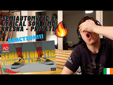 IRISH GUY REACTS Semiautomvtic X Lyrical Son X Mc Kresha - Private | ALBANIAN RAP!!