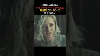 【バイオ9】最強敵ランキング第6位は？#バイオハザードレクイエム #shorts #バイオハザード