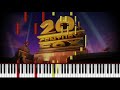 20th Century Fox Fanfare - Piano Tutorial & Sheets