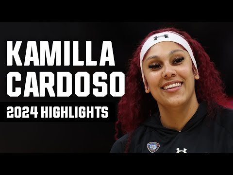 Kamilla Cardoso 2024 NCAA tournament highlights