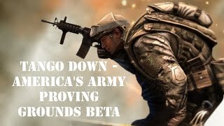 Tango down - America&#39;s Army Proving Grounds Beta