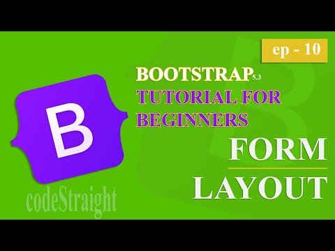BOOTSTRAP TUTORIAL FOR BEGINNERS | v-5.3 | EP - 10 | FORM-LAYOUT