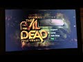 Opening To The Evil Dead Ultimate Edition 2007 DVD Disc 2 Full Frame