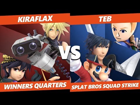 Smash Ultimate Tournament - Kiraflax Vs. WYW | Teb - Splat Bros SSBU Squad Strike WQ