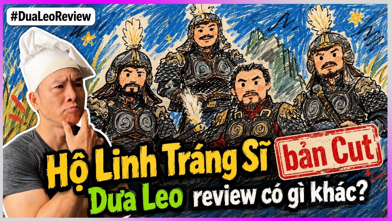 Hộ Linh Tráng Sĩ bản Cut Dưa Leo Review có gì khác?