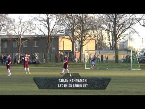 BFC Dynamo - 1.FC Union Berlin (U17 B-Jugend, Halbfinale, Berliner Pokal) - Spielszenen