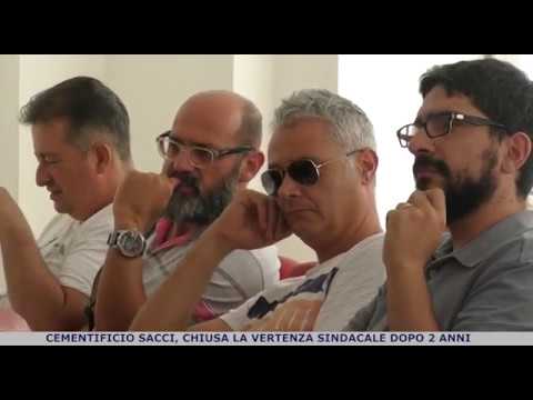 Chiusa la vertenza sindacale per gli ex dipendenti del Cementificio Sacci