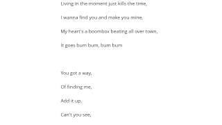 Lucy Woodward   Blindsided Şarkı Sözü