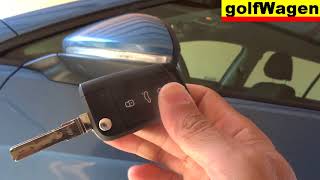 VW Golf 7 remote control key synchronisation /re program key VW/