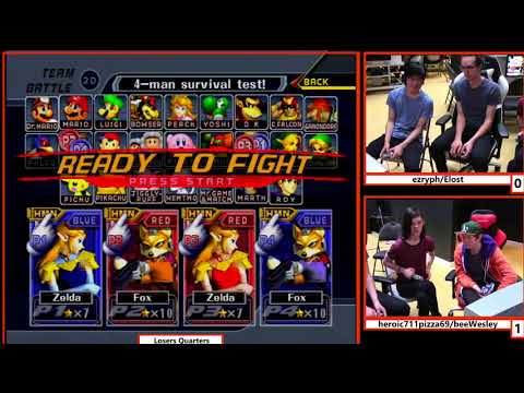 Dairantou #2 Melee Doubles LQ   ezryph Elost VS heroic711pizza69 beeWesley