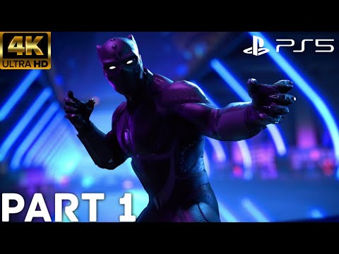 MARVEL'S AVENGERS BLACK PANTHER WAR FOR WAKANDA PS5 Gameplay Walkthrough Part 1 - FULL GAME