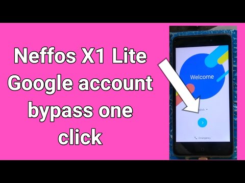 Neffos X1 Lite Google account bypass one click