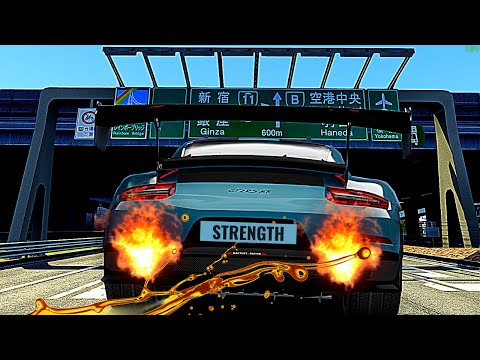 New Shutoko Map, V. 0.9.1! Big lap on a Porsche GT2RS MR