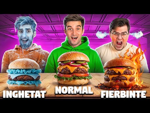 FROZEN vs NORMAL vs HOT FOOD!