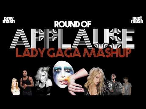 Lady Gaga - Applause (MASHUP w/ Kesha, Usher, Madonna + more)