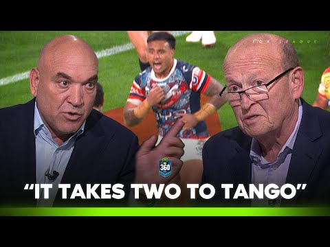 Leniu Debate 💥 "Should all 4 players have been sin binned?" - Finals preview boils over | NRL 360
