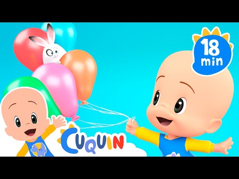 Cuquin's Balloons | Cleo & Cuquin Educational Videos for Children