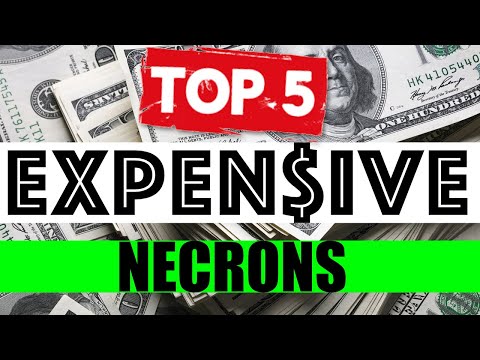 Top 5 Expensive Necrons!  - Arks of Omen - Warhammer 40k 9th Edition