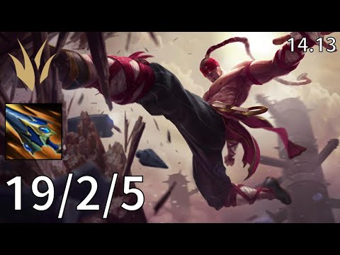 Lee Sin Jungle vs Xin Zhao - EUW Master | Patch 14.13
