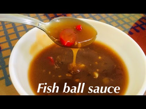 Fish ball sauce | Kikiam sauce | How to make sauce