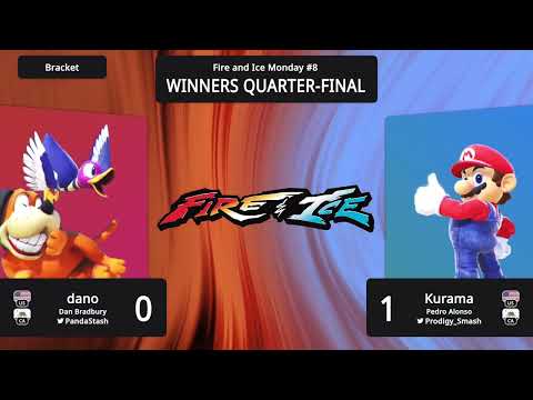 dano (Duck Hunt) vs Kurama (Mario) - Fire and Ice #8 Winners Quarter Finals
