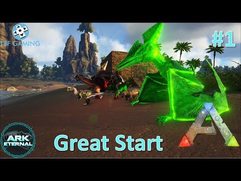 Center Eternal Ark 01 - First tames and early struggles - Ark Survival Evolved Modded Series
