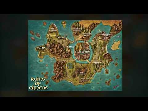 Inkarnate Timelapse - Ruins of Gilneas (World of Warcraft map design)