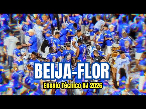 BEIJA-FLOR 2026 - ENSAIO TÉCNICO GRUPO ESPECIAL (01/02) Completo 