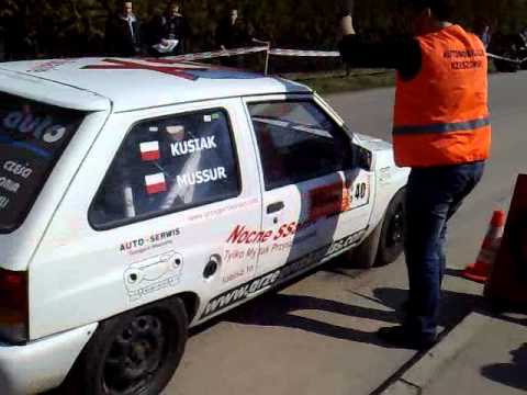 T.Mussur / Ł.Kusiak KJS LUBENIA 03.04.2011 - Start