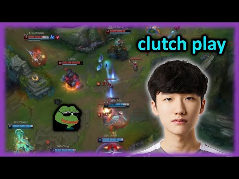 GENG Peanut clutch engage to win the game | T1 vs GENG | LCK Spring Playoffs 2023