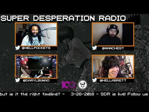 Super Desperation Radio 3/26/2018 - Anime EVO Special!