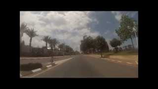 preview picture of video 'כביש 4  מראש הנקרה אל צומת רגבה - Road 4 from Rosh Hanikra to Regba Junction'