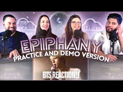 BTS "Epiphany Practice & Demo" Reaction - A Jin all english song?! ???? | Couples React