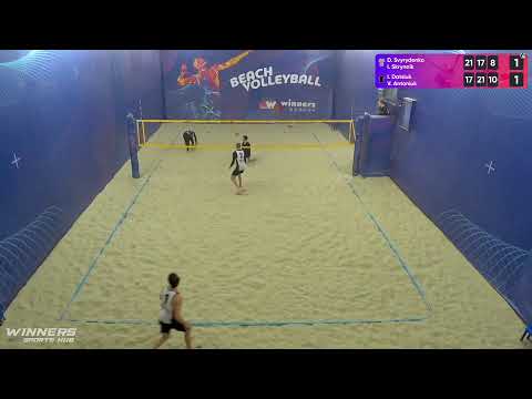 08:10 D. Svyrydenko / I. Skrynnik - I. Datsiuk / V. Antoniuk 17.12.2022 | Winners Beach Volleyball
