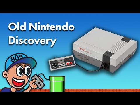 Matt Discovers His Moms Old Nintendo!
