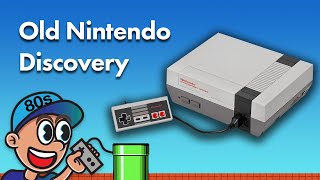 Matt Discovers His Moms Old Nintendo!