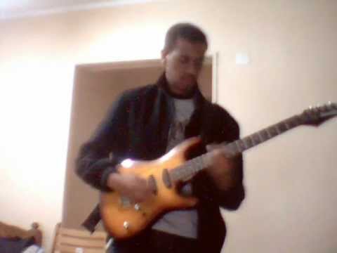 Cairokee - Etganen guitar cover by Khaled Yehia (The Guitar Solo Included) كايروكى اتجنن