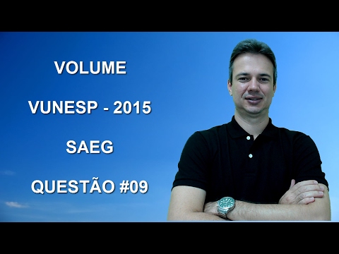 VUNESP09NMQ09 - VUNESP - 2015 - SAEG - VOLUME
