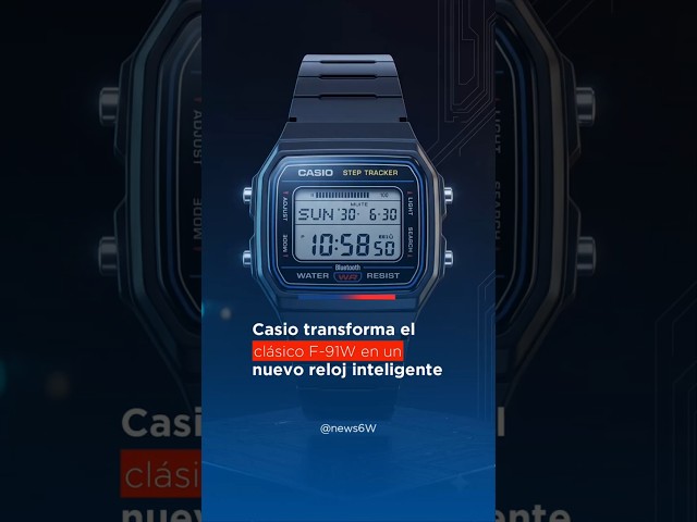 Vídeo relacionado con Casio Reloj con movimiento cuarzo japonés DBC-611G-1D 33 mm