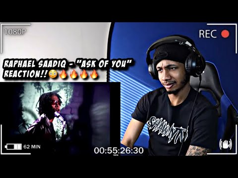 Raphael Saadiq - Ask of You | REACTION!! TOO FIREEE!🔥🔥🔥