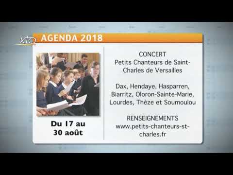 Agenda du 16 juillet 2018