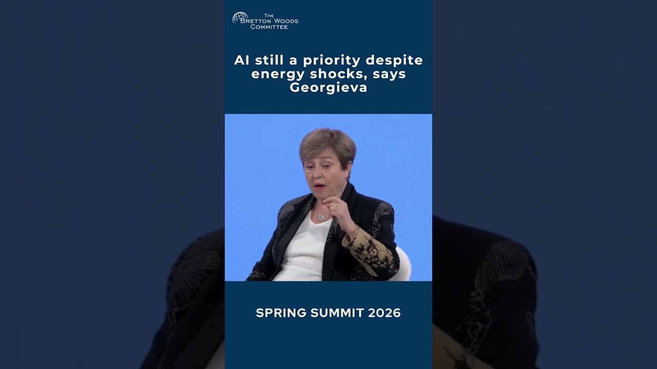 AI still a priority despite energy shocks, says Georgieva