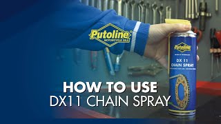 PUTOLINE Sprej na řetěz DX 11 motocross/silniční moto 500ML